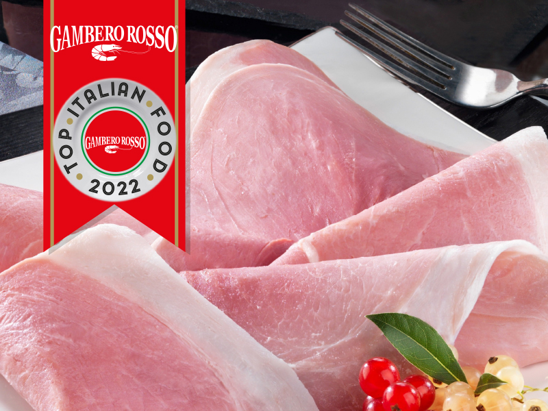 Prosciutto cotto Cotto '60 Branchi con riconoscimento Gambero Rosso Top Italian Food 2022