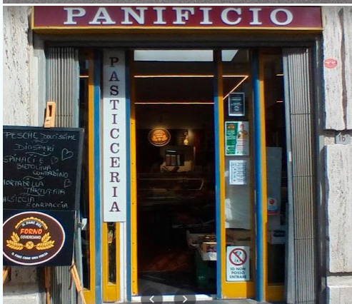 Ingresso di PANIFICIO ELENA – Bottega dei Sapori Toscani in Via Masaccio a Firenze